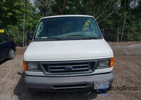 2007 Ford E-150 Commercial/Recreational из США, поврежденный, VIN 1FTNE14WX7DB37140